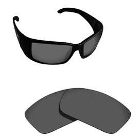Alphax Black Chrome Polarized Replacement Lenses for Costa Del Mar Blackfin
