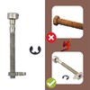 SIPARTS Chain Tensioner Adjuster Screw Set for Poulan Craftsman 530016110