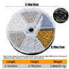 Ghanneey Fishing Fly Tying Beads for Jig Hooks Fly Tying