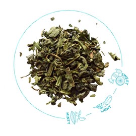 Brew Tea Co - Moroccan Mint - Minty & Strong Herbal Tea - 113g Loose Leaf Tea