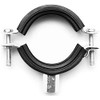 1/2" (20mm - 25mm) Rubber Lined Munsen Rings Pipe Clamps