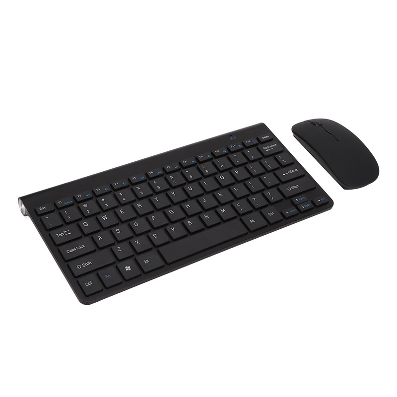 2.4G Wireless Keyboard Mouse Combo 78 Keys UV Screen Printing