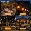 Solar String Lights for Outside, 31FT Solar String Lights Outdoor