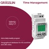 GRÄSSLIN 03.61.0002.1 Talento Easy C1 Astro Digital Timer with Year