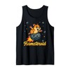 Cute Hamster Asteroid Pun Science Space Hamsteroid Tank Top