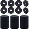 Pack of 100 Rubber Washers 25 mm, Flat Washers Durable