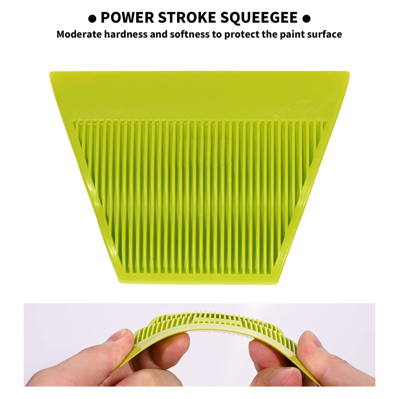 Vehicle Tint Squeegee PPF Tools Car Wrap Kit Corner Shank