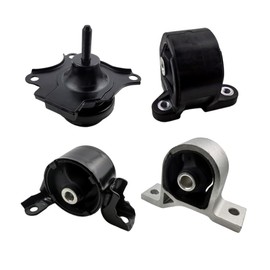 4PCS Engine Motor & Trans Mount Set Compatible with Honda Civic 1.7L 2001 2002 2003 2004 2005 with AUTO Trans Mount for 50840-S5A-A81,50840-S5A-990,50810-S5A-013,50810-S5A-992,A6595 A6591 A6588 A4511