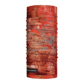 Buff Coolnet UV+ Multifunctional Scarf, red