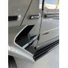 BRABUS Logo G-class 464 Red/Black FENDER BADGE EMBLEM Set Of