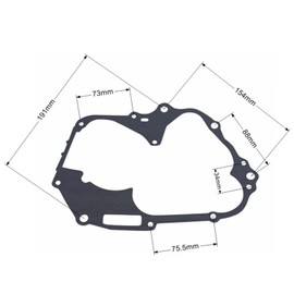Kurihina Compatible with Gasket Set For 125CC Lifan SSR Apollo Chinese Engine Cylinder Head Stator Clutch Intake Gasket Seal Kit,Fits For ATVs Dirt Bikes Go Karts