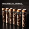 SanSLicoo Single Dose Coffee Bean Storage Tubes with Exhaust Valve,