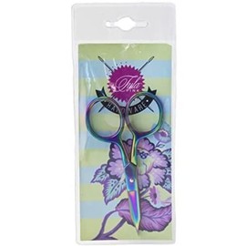 Tula Pink Large Ring Micro Tip 4 inch Scissor TP711T