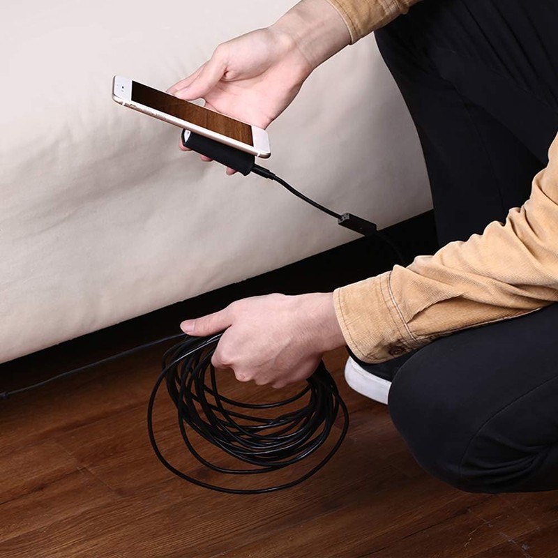 Ghopy Endoscope HD Endoscope Camera 3-in-1 Waterproof Inspection Camera with