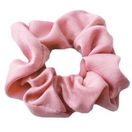 WHITE FANG ZA015 Women's Scrunchie Hair Rubber Colorful Casual Stylish Cute Hair Access Women's ZA015 (06: Pink)