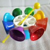 Musical Bell Toy 8 Notes Metal Bells Colorful Musical Toy
