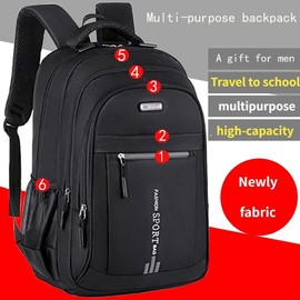 OKONOS Unisex Large Capacity Backpack Business Travel Laptop Bag with USB Charging Port