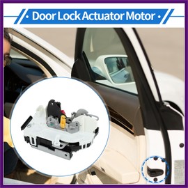 FUELHOOD Power Door Lock Actuator Motor for Ram 1500 2011-2018 for Ram 2500 2011-2019 Rear Right Passenger Side Door Latch Actuator Assembly Premium Fit Design