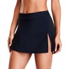 Holipick Womens Swim Skirt High Waist Bathing Suit Bottoms Side
