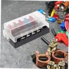 FELTECHELECTR 1set Automotive Way Configuration Fuse Block Holder for Cars