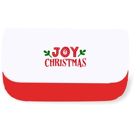 Joy Christmas [BCX] Clutch Style Pencil case - Red