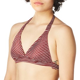 prAna Lahari - Top Halter estándar para Mujer, Rayas de Techo oxidadas, Talla XL