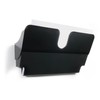 Durable Prospektspender FLEXIPLUS A4 quer, Dokumentenhalter magnetisch, schwarz, 1709021060