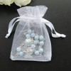 Baptism Favor 12PCS Blue Mini Angel Rosaries Christening First Communion
