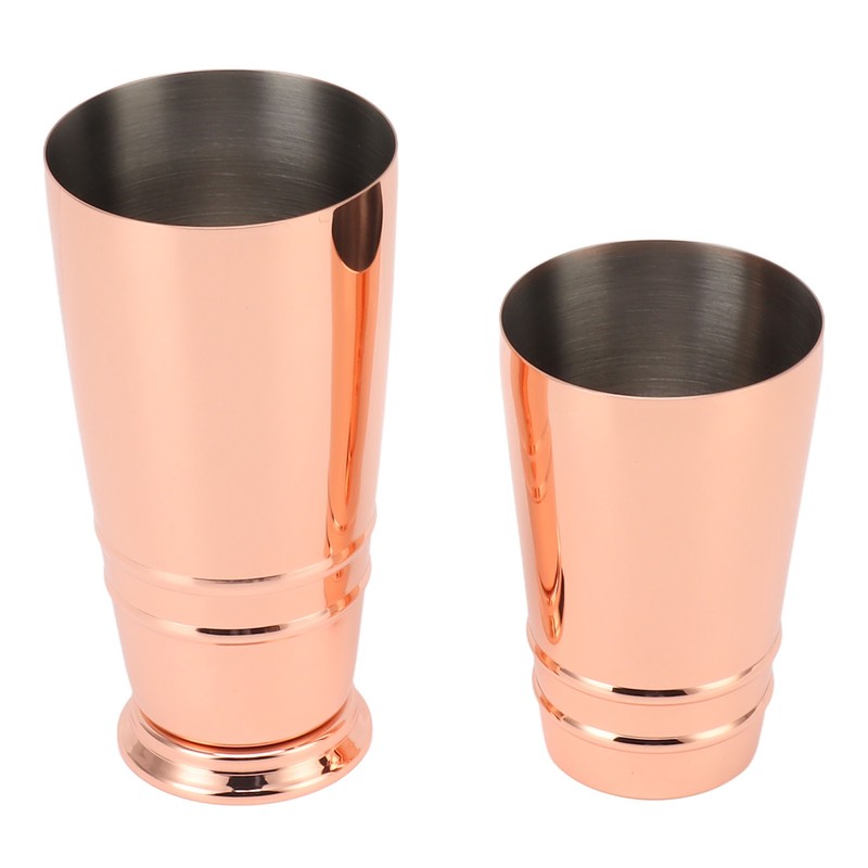 Cocktail Mixer 304 Stainless Steel Glossy with Bottom Dishwasher Safe
