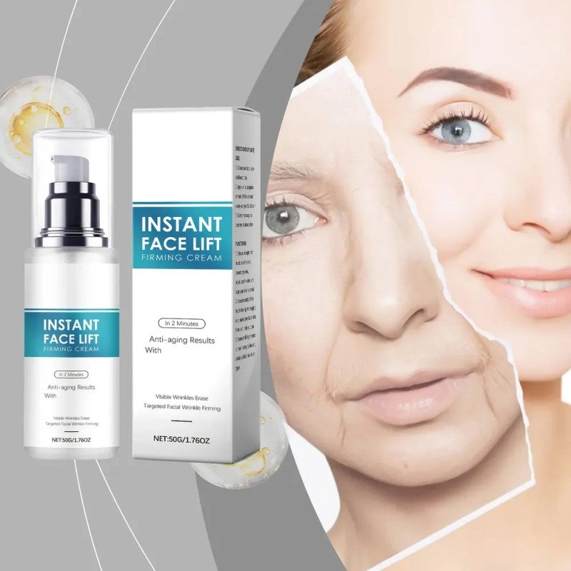 Crema Facial Instantánea O Crema De Estiramiento Facial Inst