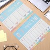 Index Divider Card Sheet a5 6 Holes Transparent Plastic Index