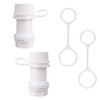 Goktvai 2pcs Cooler Drain Plug Kit for Igloo, Durable Threaded