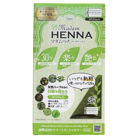 Shim Shim Japan Shim Shim Madame Henna 4 Pack Set, Dark Brown