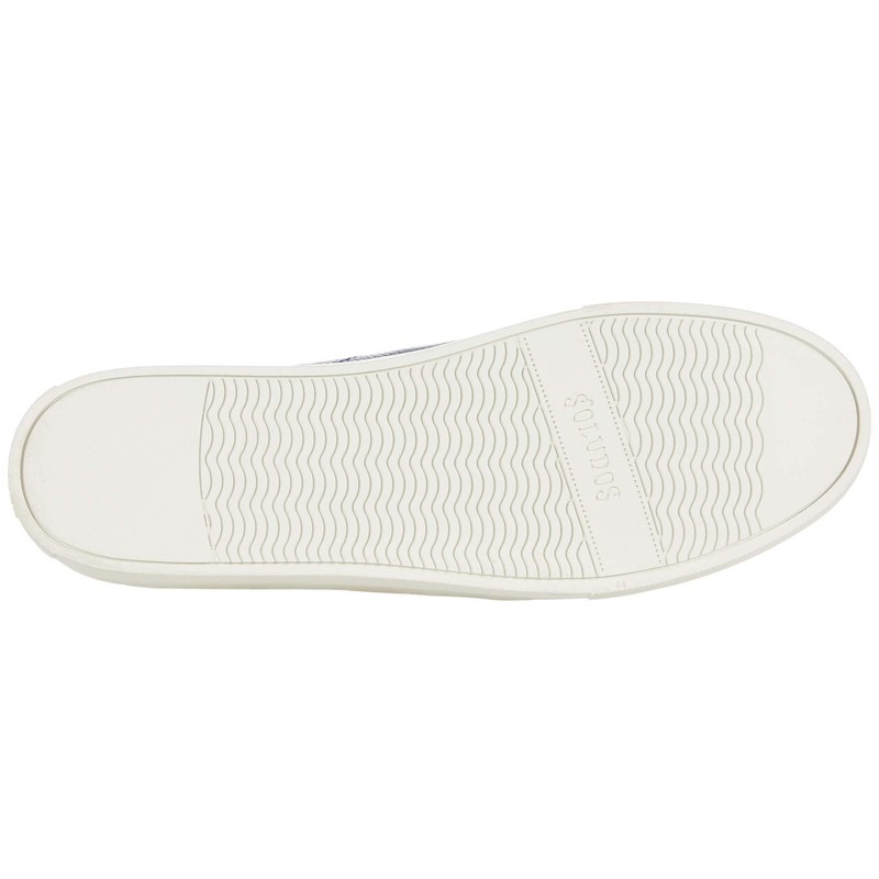 Soludos Ibiza Platform Sneaker Marine Blue 6 B (M)