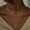 NECOCY Layered Gold Necklaces for Women Stack Stacked Stackable Layering