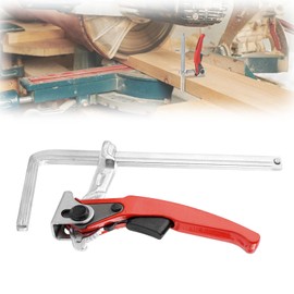 WIYETY Lever Clamp 160/60 mm - Universal Fixation for Guide Rails from Various Manufacturers, Ideal for Multifunctional Tables - Robust Screw Clamp for Precise Clamping Work