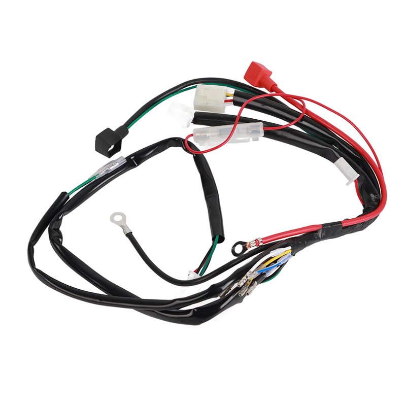Electric Engine Start Wiring Loom Harness for Pit Bike Motorcycle