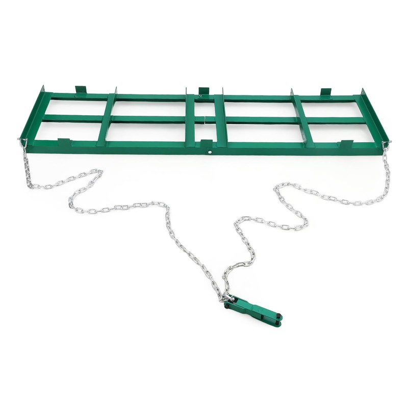 GarveeLife 48”Lawn Leveling Rake & Driveway Drag Harrow - Heavy-Duty