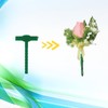 100 Pcs Safety Pins, Plastic Corsage Pins Tiny Brooch
