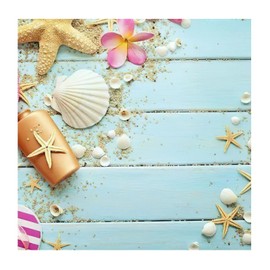 Vinyl Wall Quotes Stickers Beach Ocean Theme Starfish Seashell Inspirational Wall Sticker Home Decor Nautical Seaside Seashore Painted Wall Decals for Classroom Kitchen Teen Room Cups