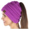 Funky Junque Exclusives BeanieTail - Gorro de cola de caballo