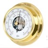 Barigo Marine Barometer Tempo Brass 4Inch