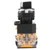 LA38-11X2 Round Rotary Selector Switch 2 Positions NC + NO