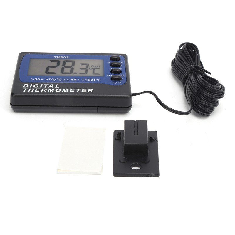 TM803 Thermometer Digital Temperature Meter with Alarm Function for Aquarium