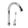 Foot Pedal Faucet Set Stainless Steel Hands Free Silver Touchless