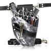 Hairdressing Scissor Pouch by Kassaki Grey Cowhide Look Tool Belt