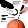 Ball Pump, Dual Action Inflate Air Pump with 3 Needles