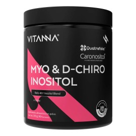 Myo Inositol Chiro Ácido Fólico 2400mg 120 Caps