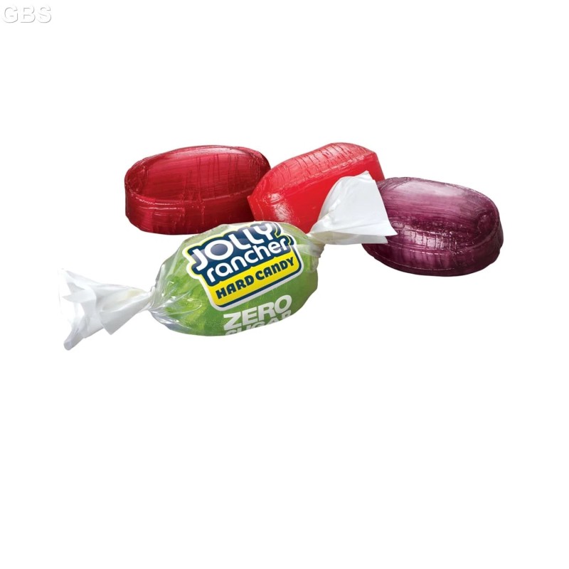 JOLLY RANCHER Zero Sugar Assorted Fruit Flavored Hard Candy Bag,