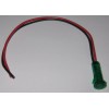 Solico 2V DC Panel Mount Green LED Indicator w/ Wires